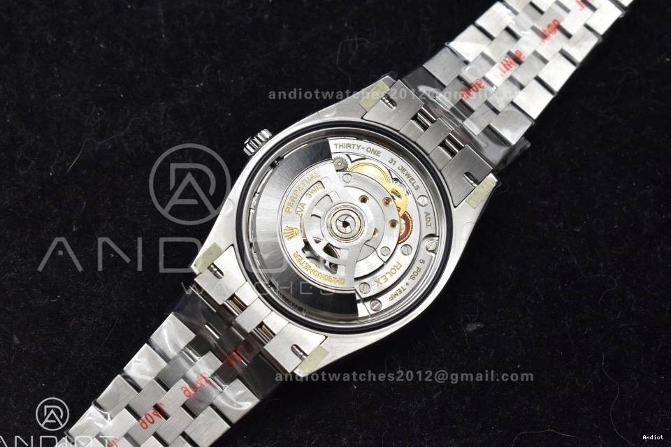 Edition Dial Roman 1:1 36 Jubilee Markers VR3235 on Bracelet Best Green 126234 Clean 904L Steel DateJust Gray 0520